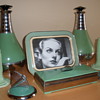 Art Deco Depression Green Objects