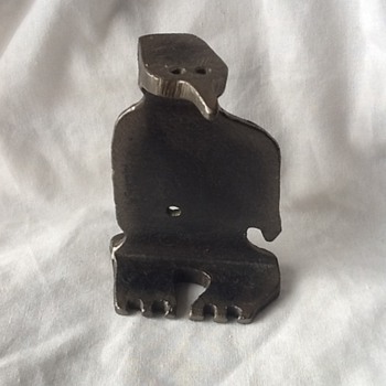 iron piece by A.L WILSON 1868