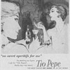1954 Tio Pepe Sherry Advertisement