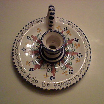 CANDLE HOLDER - Art Pottery