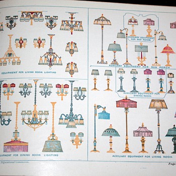 1924 Home Lighting Brochure for a contest - Paper
