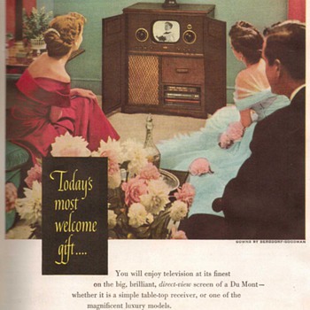 1948 - DuMont "Savoy" Television Advertisement