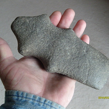 "Rare" Michigan Barbed Axe - Native American
