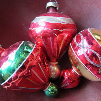 Vintage Christmas Ornaments - Christmas