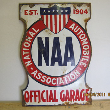 NAA sign - Signs