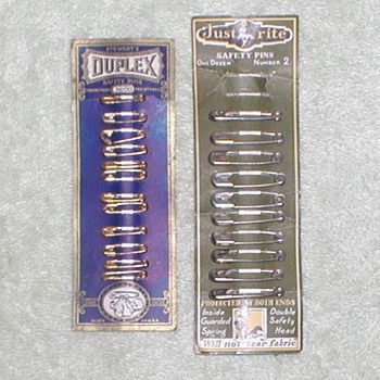 Old Safety Pins - Sewing
