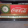 1950's  Coca-Cola Light-up Counter Sign by Price Bros.