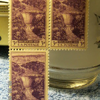 1935 Boulder Dam 3¢ Stamps - Stamps