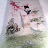 Asian Original  geisha? painting 