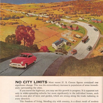 1951 - Budd Transportation Advertisement