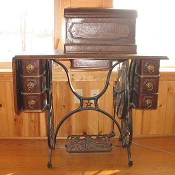 "Domestic" Antique Treadle Sewing Machine - Sewing