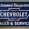 Chevrolet 1930's Porcelain Sign