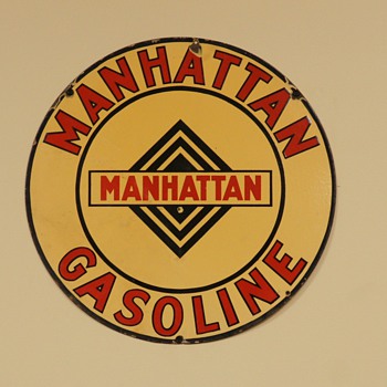 Manhattan Gasoline Sign