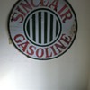 1920's Sinclair single sided porcelain