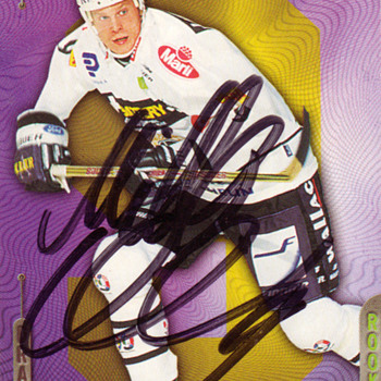 Signed Hockey cards
