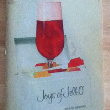 "Joys of Jell-O" Vintage Recipe Booklet