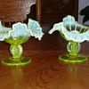 Vaseline Glass? Vintage? Any Ideas?