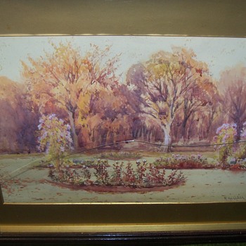 H. Hadfield Cubley painting - Posters and Prints