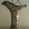 Silver overlay brides basket?