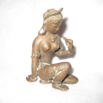 Bronze Thai dancer Bronze statue - Asian