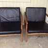 Retro Japanese made Danish lounge chairs