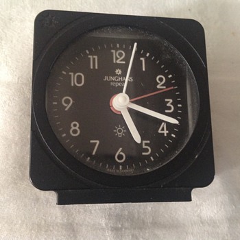 1980's German Junghans "Reapeat" alarm clock. - Clocks