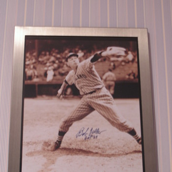 Bob Feller Autographed Photo