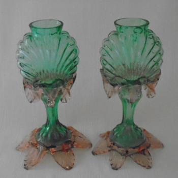 Welz Translucent Glass Vases - Art Glass