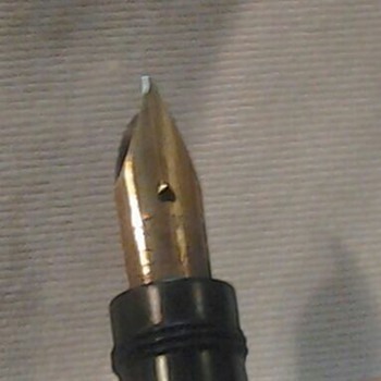 antique waterman eyedropper fountian pen # 42 1/2  nib waterman ideal r.e.g. u.s.a.