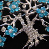 Pennino pin and earrings