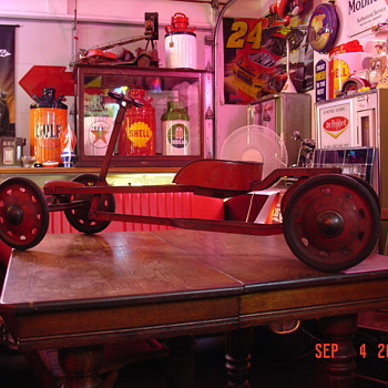 1940's Parsons Modern Speedy Gear Propelled "IRISH MAIL" Car
