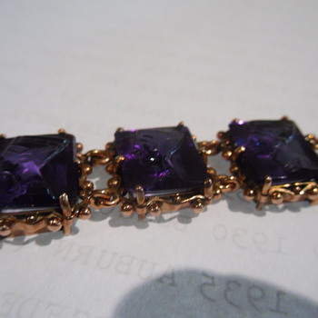 Egpytian bracelet ? hand cut stones help if you ca - Fine Jewelry