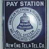 AT&T New England Tel & Tel Pay Station Sign