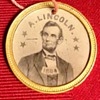 1864 A. Lincoln/A. Johnson Ferrotype 