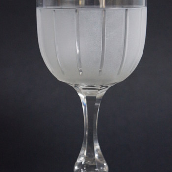 Frosted Goblet - Glassware