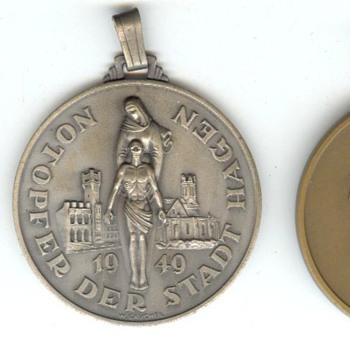 Hagen Emergency Offering Medals - Military and Wartime