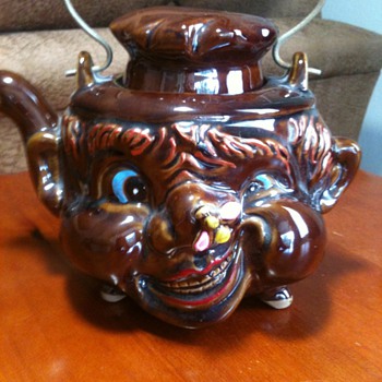 Ugly Head Teapot 