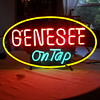 Vintage Genesee Beer Neon Sign