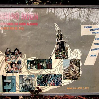 Black Artists Movement 1970 Rhino Horn - Posters and Prints