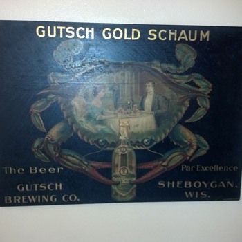 Gutsch Brewing Co., Sheboygan, Wisconsin - Breweriana