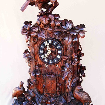 Emilian Wehrle 8 Horn Trumpeter Clock