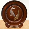 A Japanese Copper Dochu Plate