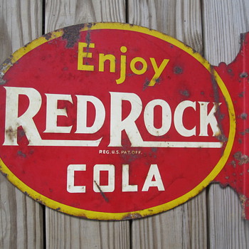 Need help with this Red Rock Cola Flange Sign - Signs