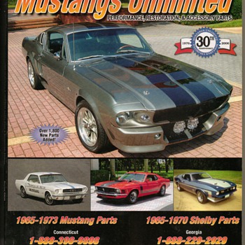 2006 Mustang Parts Catalog