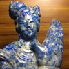 Lapis stone carving