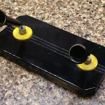 Deco Bakelite Pen Holder - Art Deco