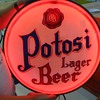 Potosi convex glass lighted sign-WI.