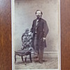 CDV of New York man with birth defect