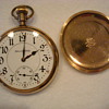 Illinois Watch Co pocket watch./A. Lincoln model/Fahys- Montauk case