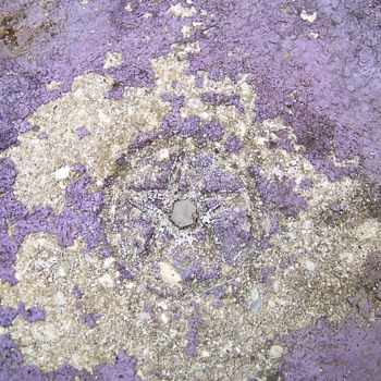 Concrete and Iron Pagan Alter